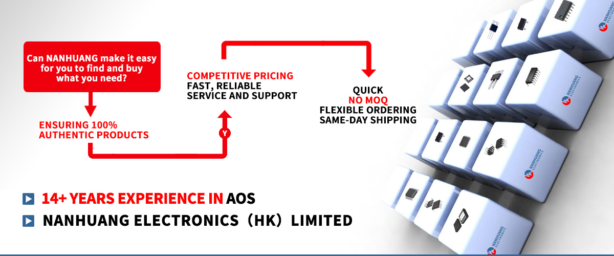 NHE Offers a Wide Variety of Semiconductors from AOS Authorized Distributor