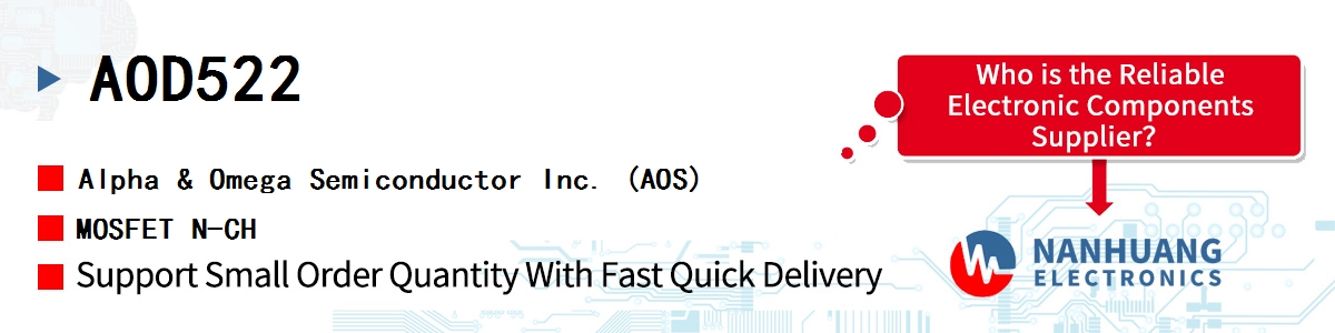AOD522 AOS MOSFET N-CH