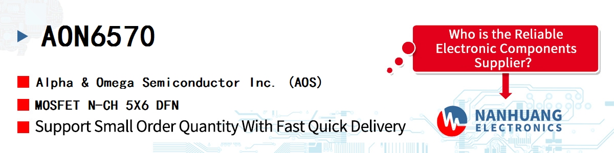 AON6570 AOS MOSFET N-CH 5X6 DFN