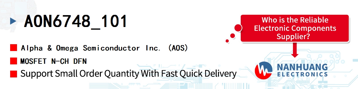 AON6748_101 AOS MOSFET N-CH DFN