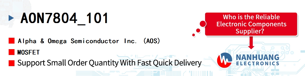 AON7804_101 AOS MOSFET