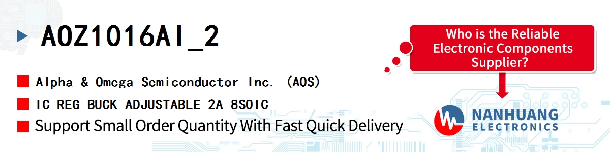 AOZ1016AI_2 AOS IC REG BUCK ADJUSTABLE 2A 8SOIC