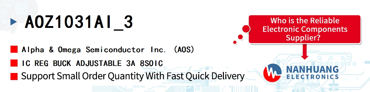 AOZ1031AI_3 AOS IC REG BUCK ADJUSTABLE 3A 8SOIC