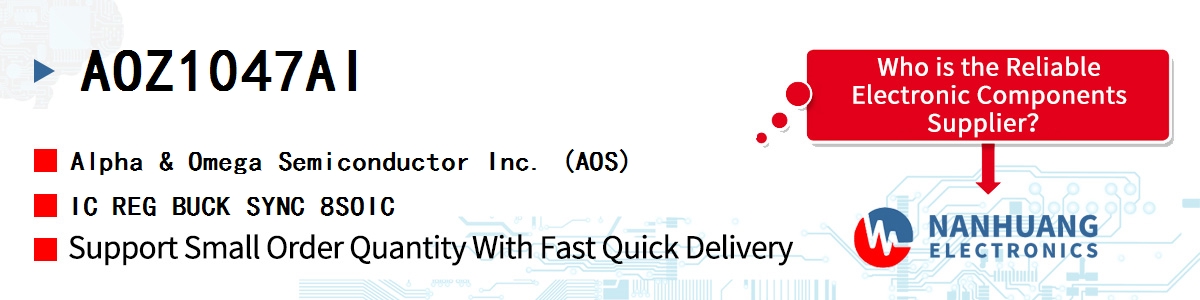 AOZ1047AI AOS IC REG BUCK SYNC 8SOIC
