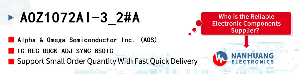 AOZ1072AI-3_2#A AOS IC REG BUCK ADJ SYNC 8SOIC