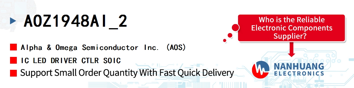 AOZ1948AI_2 AOS IC LED DRIVER CTLR SOIC