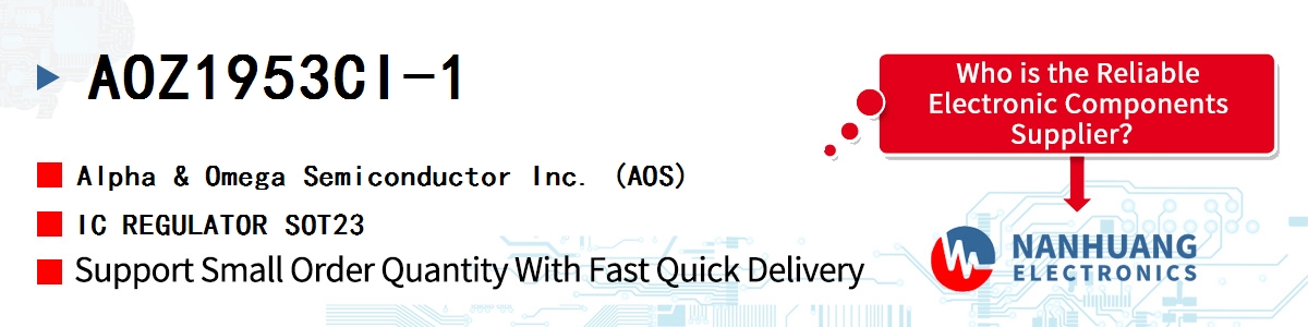 AOZ1953CI-1 AOS IC REGULATOR SOT23