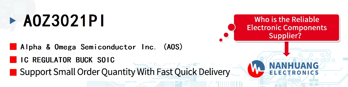 AOZ3021PI AOS IC REGULATOR BUCK SOIC