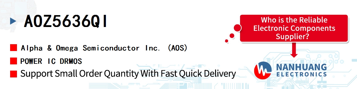 AOZ5636QI AOS POWER IC DRMOS