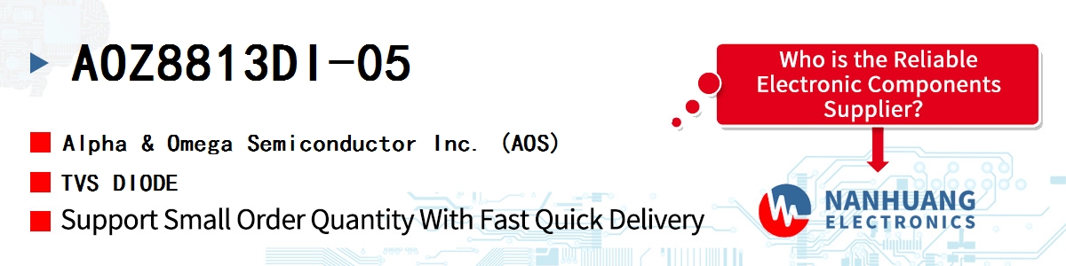 AOZ8813DI-05 AOS TVS DIODE